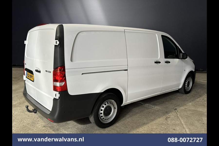 Mercedes-Benz Vito 116 CDI 164pk L2H1 Euro6 Airco | Camera | Navigatie | Trekhaak | Apple Carplay Cruiscontrol, Android Auto, Parkeersensoren