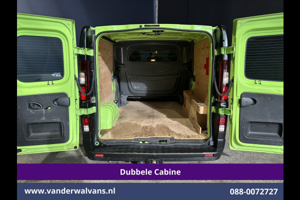 Renault Trafic 1.6 dCi L2H1 Dubbele Cabine Euro6 2x Zijdeur | Airco | 6-zits | Navigatie | Cruiscontrol Trekhaak, Bijrijdersbank, Parkeersensoren