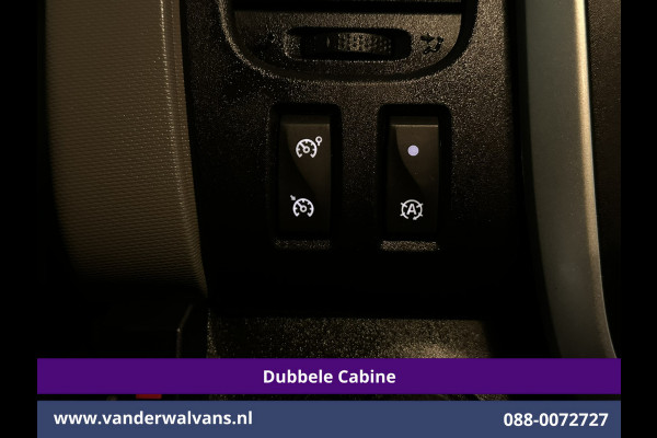 Renault Trafic 1.6 dCi L2H1 Dubbele Cabine Euro6 2x Zijdeur | Airco | 6-zits | Navigatie | Cruiscontrol Trekhaak, Bijrijdersbank, Parkeersensoren