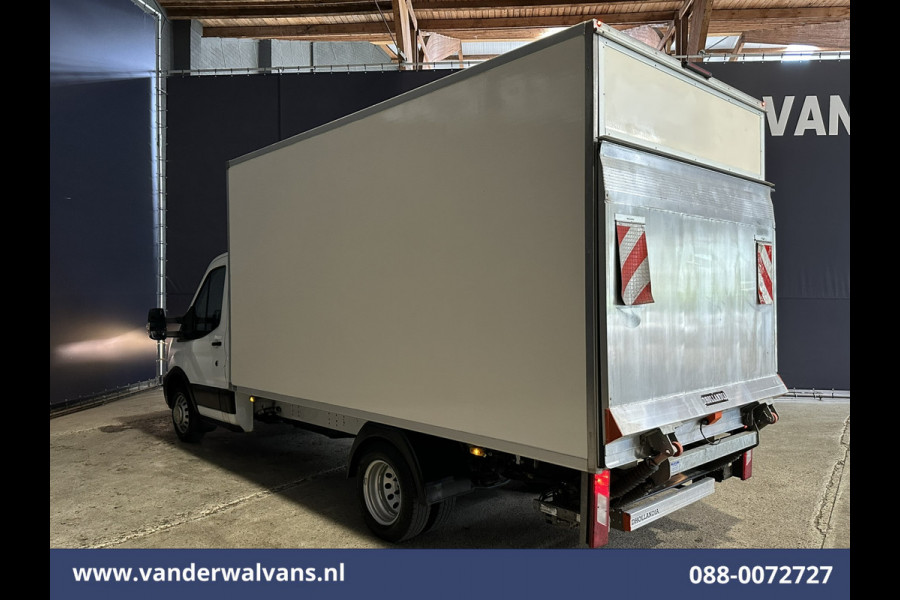 Ford Transit 2.0 TDCI 170pk Bakwagen Laadklep Dubbel Lucht Euro6 Airco | Cruiscontrol | Verwarmde Voorruit 940kg laadvermogen, Bijrijdersbank
