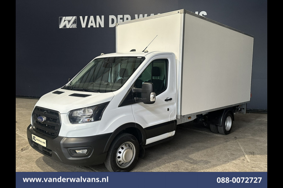 Ford Transit 2.0 TDCI 170pk Bakwagen Laadklep Dubbel Lucht Euro6 Airco | Cruiscontrol | Verwarmde Voorruit 940kg laadvermogen, Bijrijdersbank