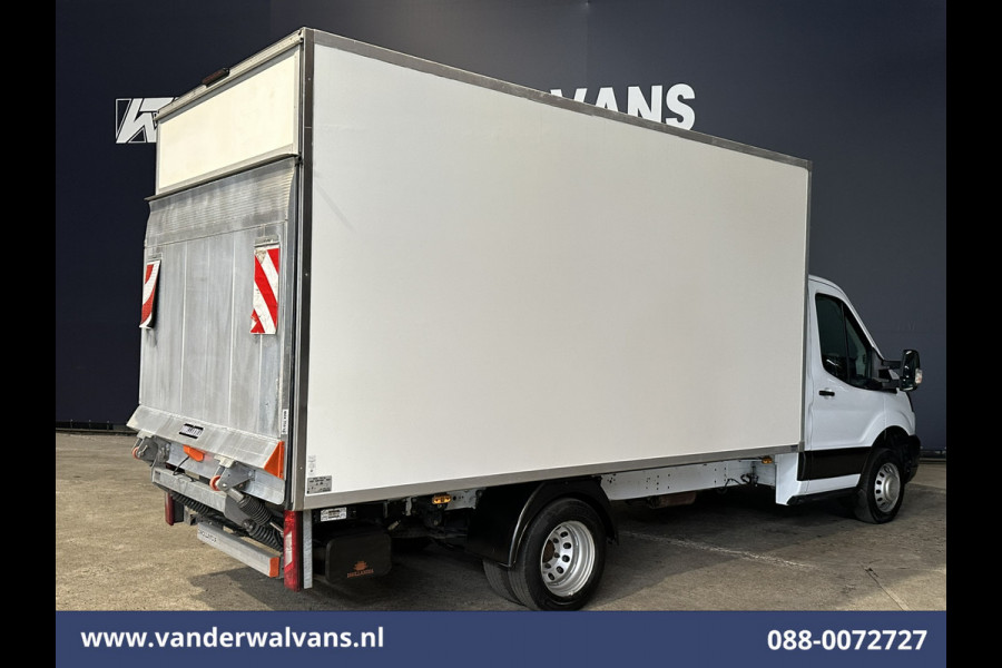 Ford Transit 2.0 TDCI 170pk Bakwagen Laadklep Dubbel Lucht Euro6 Airco | Cruiscontrol | Verwarmde Voorruit 940kg laadvermogen, Bijrijdersbank