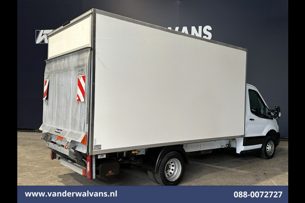 Ford Transit 2.0 TDCI 170pk Bakwagen Laadklep Dubbel Lucht Euro6 Airco | Cruiscontrol | Verwarmde Voorruit 940kg laadvermogen, Bijrijdersbank