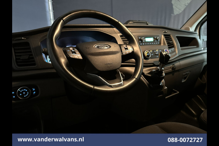 Ford Transit 2.0 TDCI 170pk Bakwagen Laadklep Dubbel Lucht Euro6 Airco | Cruiscontrol | Verwarmde Voorruit 940kg laadvermogen, Bijrijdersbank