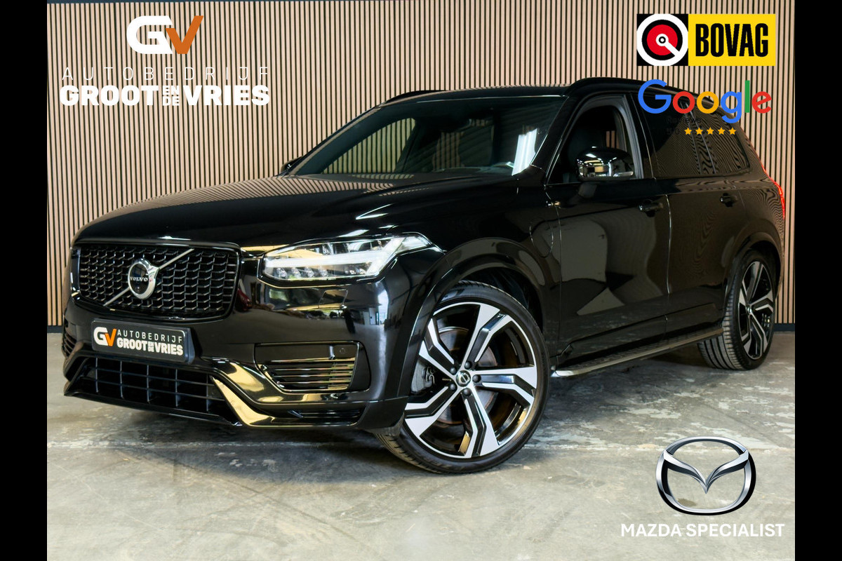 Volvo XC90 2.0 T8 Recharge AWD R-Design Luchtvering|Panorama|Trekhaak|360 Camera|Massage|HUD|22''