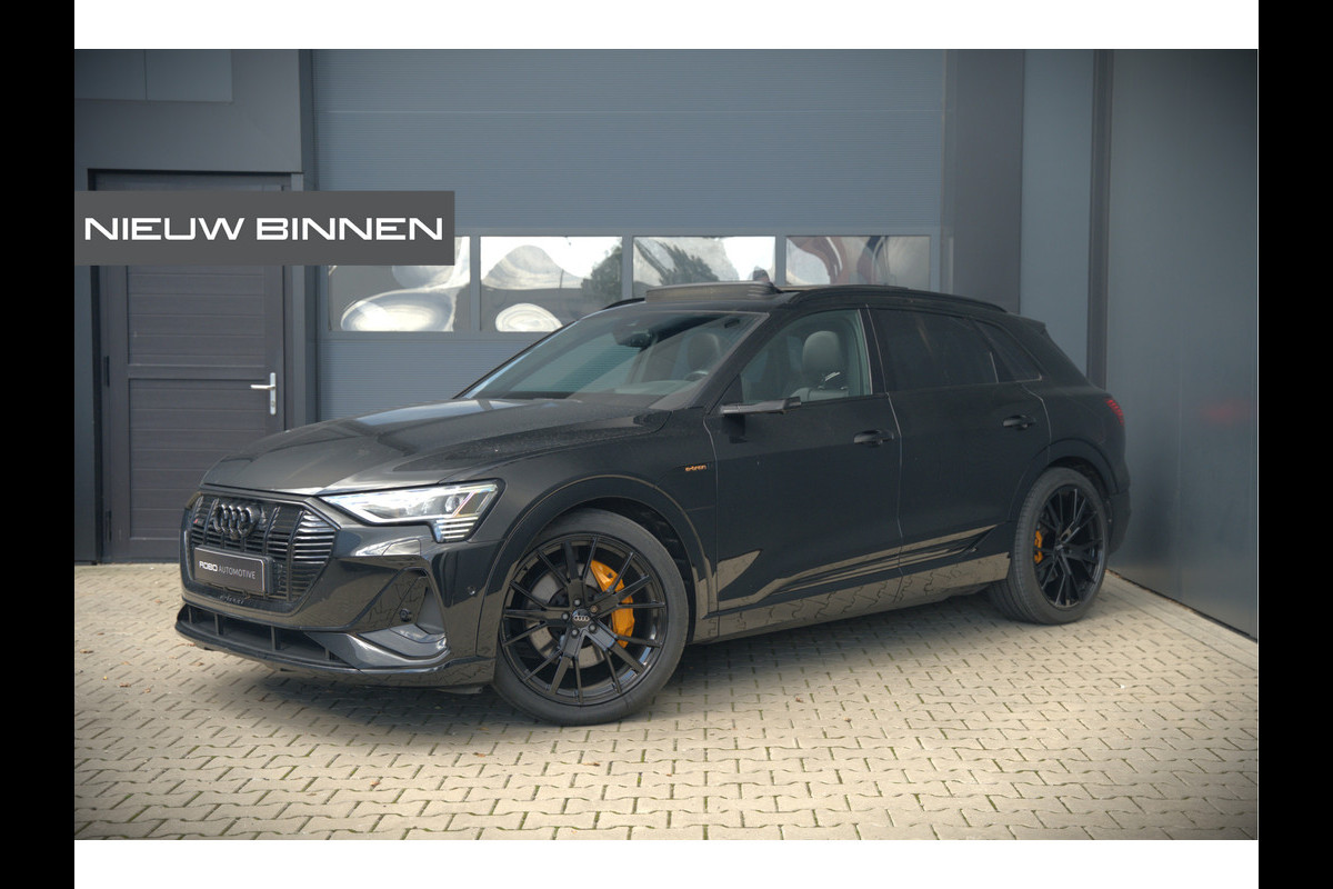 Audi e-tron 55 quattro Business edition 95 kWh S-Line | Panoramadak | Bang & Olufsen | Stoelverwarming | Head-Up Display | 360 Camera | Matrix LED | Luchtvering | Nachtzicht | Memory Seat | Elektrisch Verstelbare Stoelen | B&O