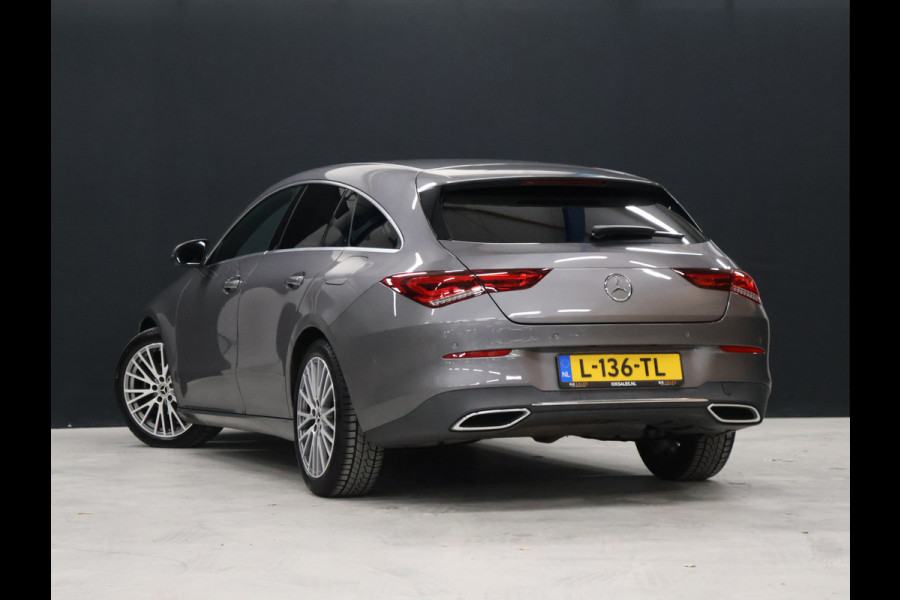 Mercedes-Benz CLA-Klasse Shooting Brake 180 Business Solution Luxury [AUTOMATISCHE ACHTERKLEP, CAMERA, PDC 360, CRUISE CONTROL, FLIPPERS, SFEERVERLICHTING, BLUETOOTH TELEFOON, AUTOMATISCHE AIRCONDITIONING, NIEUWSTAAT]