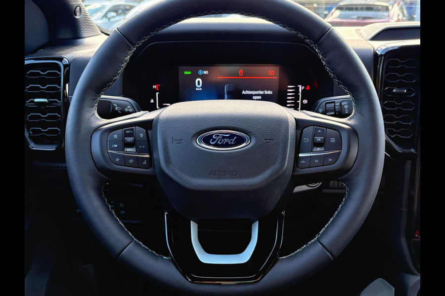 Ford Ranger 2.3 PHEV Stormtrak Double Cab | SCI | 281pk | 5 persoons! | Technology Pack Plus Trailer | Cargo Area Pack | Power Rollertop | Prijs excl. BTW incl. BPM | laadkabel mode 3 16A