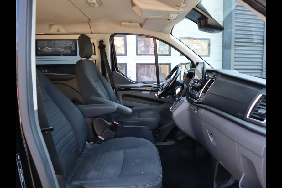 Ford Transit Custom 2.0 TDCI 131pk Euro 6 Automaat DC 5 pers. - 2x Schuifdr. - Trekhaak