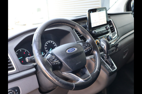 Ford Transit Custom 2.0 TDCI 131pk Euro 6 Automaat DC 5 pers. - 2x Schuifdr. - Trekhaak