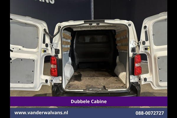 Peugeot Expert 2.0 BlueHDI 123pk L3H1 Dubbele Cabine Euro6 Airco | 6-Zits | Navigatie | 2500kg Trekhaak Apple Carplay, Android Auto, Cruiscontrol, Parkeersensoren, Bijrijdersbank