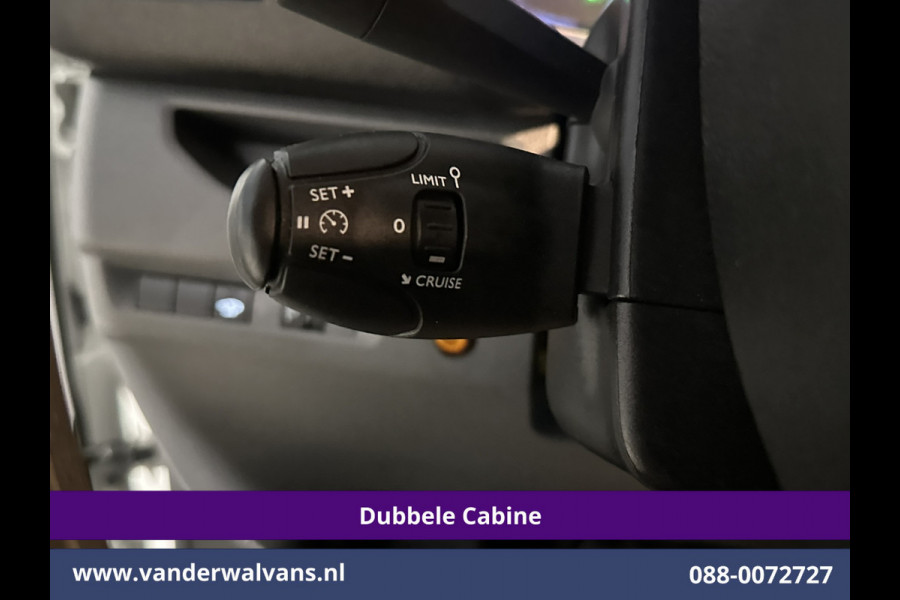 Peugeot Expert 2.0 BlueHDI 123pk L3H1 Dubbele Cabine Euro6 Airco | 6-Zits | Navigatie | 2500kg Trekhaak Apple Carplay, Android Auto, Cruiscontrol, Parkeersensoren, Bijrijdersbank