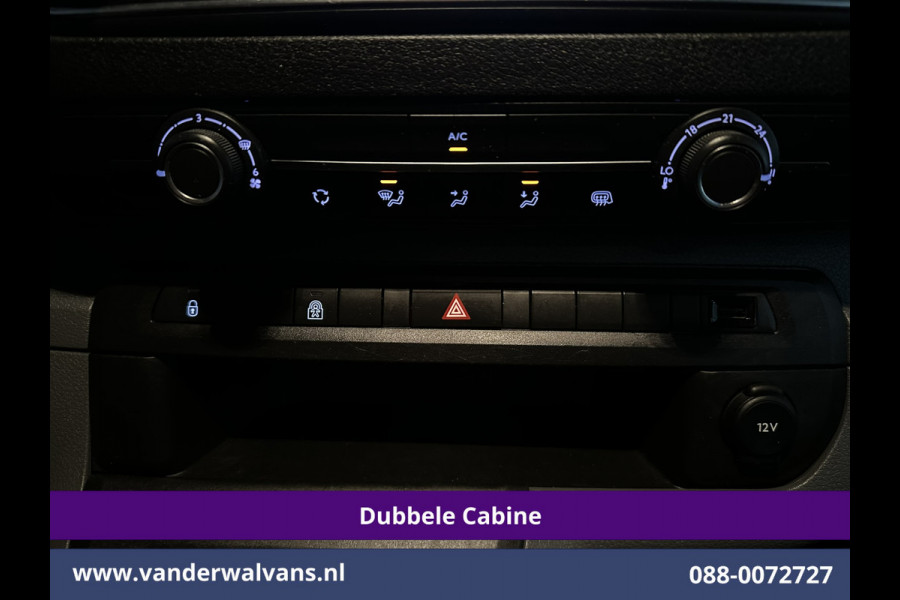 Peugeot Expert 2.0 BlueHDI 123pk L3H1 Dubbele Cabine Euro6 Airco | 6-Zits | Navigatie | 2500kg Trekhaak Apple Carplay, Android Auto, Cruiscontrol, Parkeersensoren, Bijrijdersbank