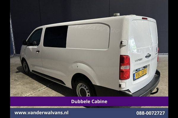 Peugeot Expert 2.0 BlueHDI 123pk L3H1 Dubbele Cabine Euro6 Airco | 6-Zits | Navigatie | 2500kg Trekhaak Apple Carplay, Android Auto, Cruiscontrol, Parkeersensoren, Bijrijdersbank