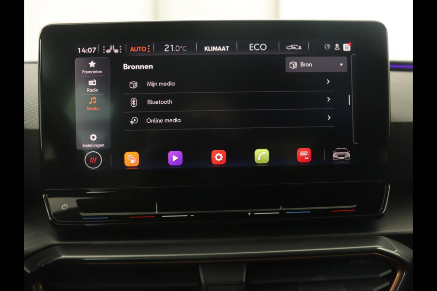 CUPRA Leon 1.4 e-Hybrid VZ | 245pk | Stoel & stuurverwarming | Adaptive cruise | Camera | Carplay | Navigatie | 19'' lichtmetalen velgen | Digital Cockpit | Sportstoelen | PHEV | Plug In