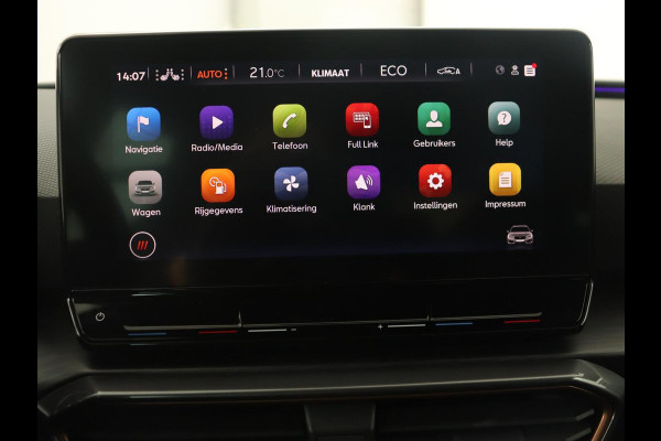 CUPRA Leon 1.4 e-Hybrid VZ | 245pk | Stoel & stuurverwarming | Adaptive cruise | Camera | Carplay | Navigatie | 19'' lichtmetalen velgen | Digital Cockpit | Sportstoelen | PHEV | Plug In