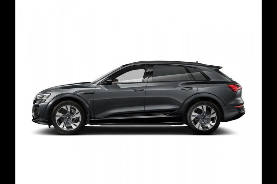 Audi Q8 e-tron 50 quattro S Edition 95 kWh 340pk| Luchtvering | Assistentiepakket City | Elektrisch verstelbare voorstoelen+ geheugen bestuurdersstoel