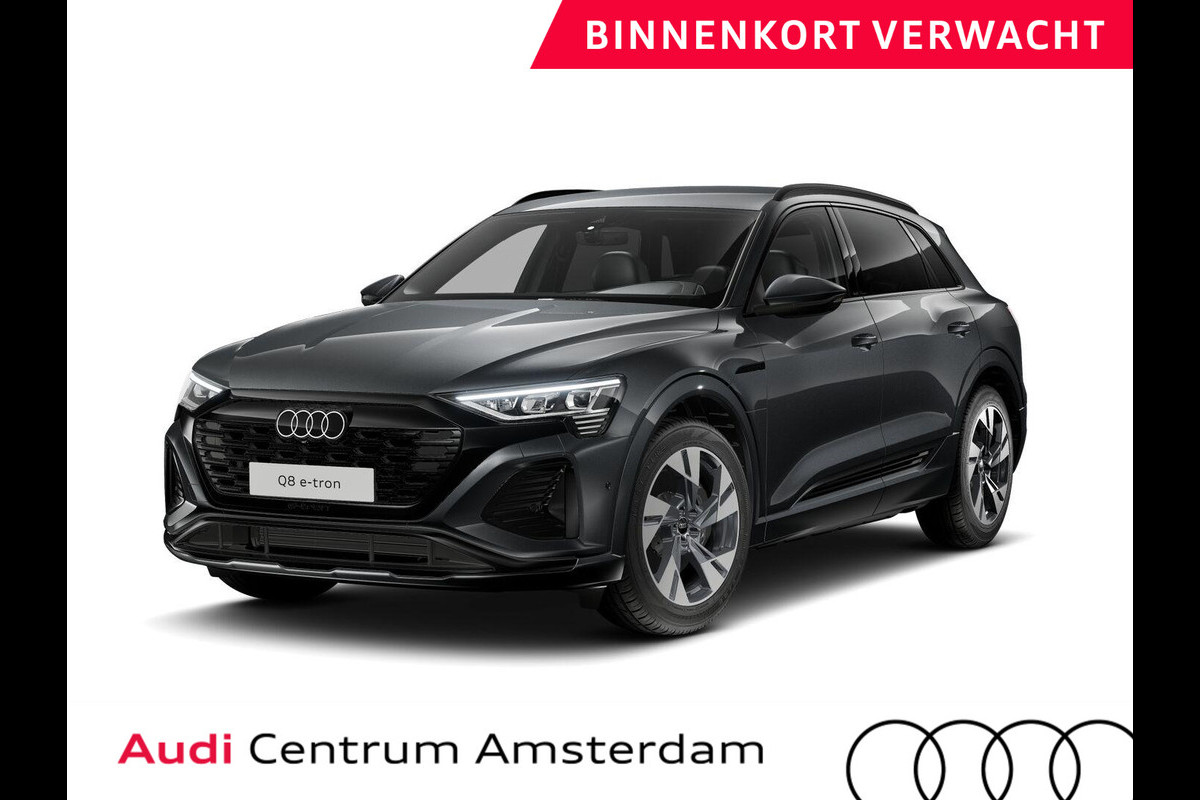 Audi Q8 e-tron 50 quattro S Edition 95 kWh 340pk| Luchtvering | Assistentiepakket City | Elektrisch verstelbare voorstoelen+ geheugen bestuurdersstoel