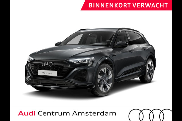 Audi Q8 e-tron 50 quattro S Edition 95 kWh 340pk| Luchtvering | Assistentiepakket City | Elektrisch verstelbare voorstoelen+ geheugen bestuurdersstoel