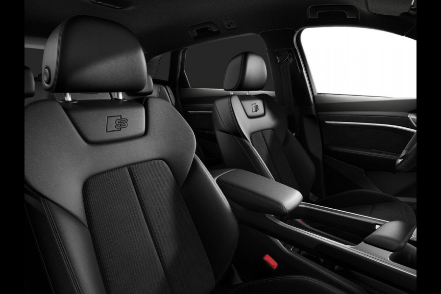 Audi Q8 e-tron 50 quattro S Edition 95 kWh 340pk| Luchtvering | Assistentiepakket City | Elektrisch verstelbare voorstoelen+ geheugen bestuurdersstoel