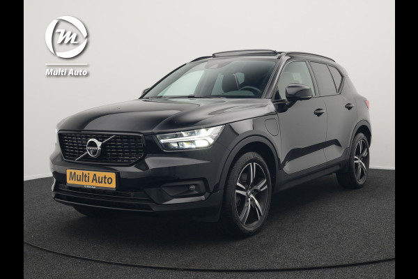 Volvo XC40 T4 Recharge R-Design Plug In Hybrid 211pk Dealer O.H PHEV | Panodak | 360 Camera | Harman Kardon Sound | Adaptive Cruise | Alcantara Sportstoelen Verwarmd | Apple Carplay | Keyless | Blis | Stuur Verwarmd | Navigatie | Virtual | DAB |