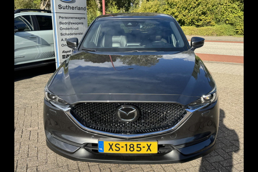 Mazda CX-5 2.0 SkyActiv-G 165 Signature 165pk Automaat | Adaptieve Cruise | Trekhaak | Lederen Bekleding | 360 graden Camera's | Stoelverwarming
