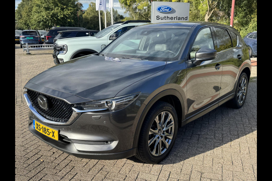 Mazda CX-5 2.0 SkyActiv-G 165 Signature 165pk Automaat | Adaptieve Cruise | Trekhaak | Lederen Bekleding | 360 graden Camera's | Stoelverwarming