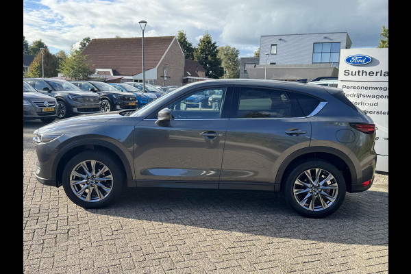 Mazda CX-5 2.0 SkyActiv-G 165 Signature 165pk Automaat | Adaptieve Cruise | Trekhaak | Lederen Bekleding | 360 graden Camera's | Stoelverwarming