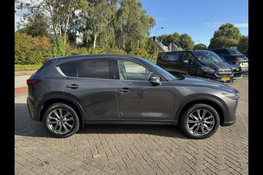 Mazda CX-5 2.0 SkyActiv-G 165 Signature 165pk Automaat | Adaptieve Cruise | Trekhaak | Lederen Bekleding | 360 graden Camera's | Stoelverwarming