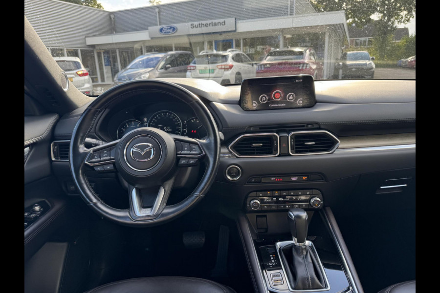 Mazda CX-5 2.0 SkyActiv-G 165 Signature 165pk Automaat | Adaptieve Cruise | Trekhaak | Lederen Bekleding | 360 graden Camera's | Stoelverwarming