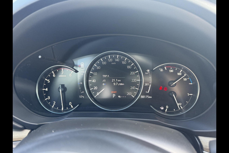 Mazda CX-5 2.0 SkyActiv-G 165 Signature 165pk Automaat | Adaptieve Cruise | Trekhaak | Lederen Bekleding | 360 graden Camera's | Stoelverwarming