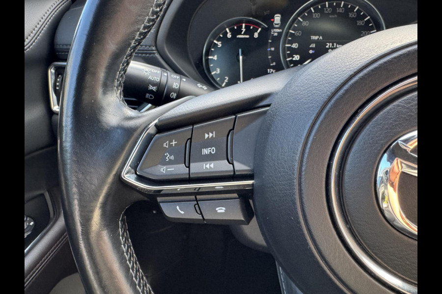 Mazda CX-5 2.0 SkyActiv-G 165 Signature 165pk Automaat | Adaptieve Cruise | Trekhaak | Lederen Bekleding | 360 graden Camera's | Stoelverwarming
