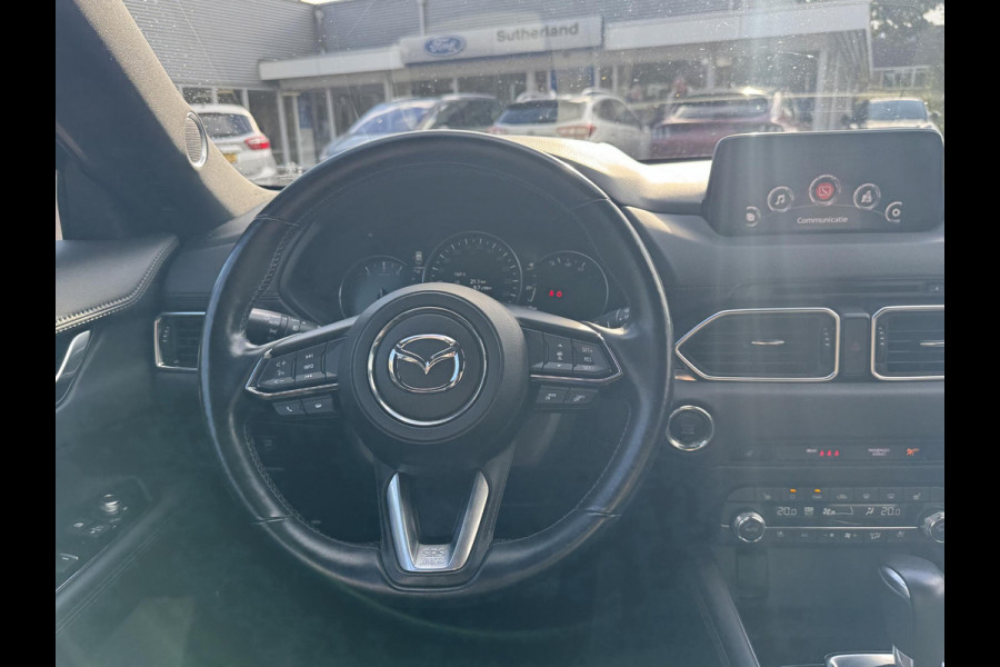 Mazda CX-5 2.0 SkyActiv-G 165 Signature 165pk Automaat | Adaptieve Cruise | Trekhaak | Lederen Bekleding | 360 graden Camera's | Stoelverwarming