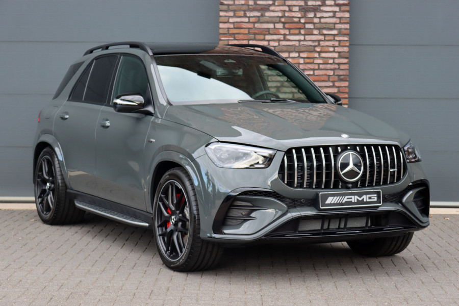 Mercedes-Benz GLE AMG 53 Hybrid Premium 4MATIC+ | Luchtvering | Distronic | Memory | Massage | Trekhaak | Stoelventilatie | Verwarmd Stuurwiel | HUD | Burmester | Keyless Go |