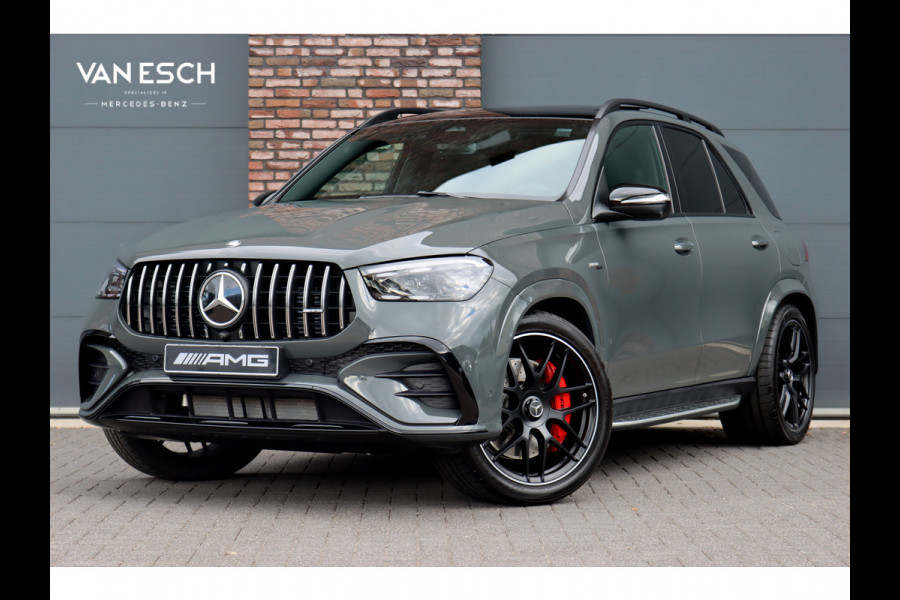 Mercedes-Benz GLE AMG 53 Hybrid Premium 4MATIC+ | Luchtvering | Distronic | Memory | Massage | Trekhaak | Stoelventilatie | Verwarmd Stuurwiel | HUD | Burmester | Keyless Go |