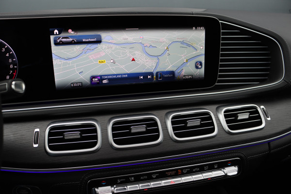 Mercedes-Benz GLE AMG 53 Hybrid Premium 4MATIC+ | Luchtvering | Distronic | Memory | Massage | Trekhaak | Stoelventilatie | Verwarmd Stuurwiel | HUD | Burmester | Keyless Go |