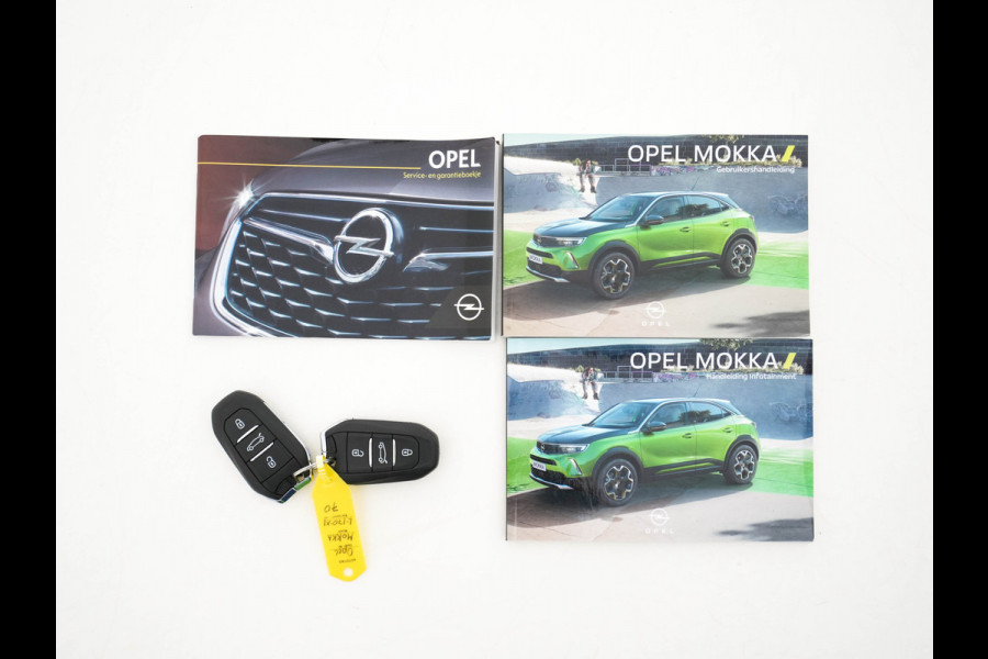 Opel Mokka-e Elegance 50-kWh 11kw Blue Ultimate [ 3-Fase ] {SOH-91%} (INCL-BTW) *FULL-LED | MICROFIBRE | HEATED-SEATS | DAB+ | KEYLESS | DIGI-COCKPIT | CARPLAY | AMBIENT-LIGHT | CAMERA | LANE-ASSIST | SPORT-SEATS | 17"ALU*