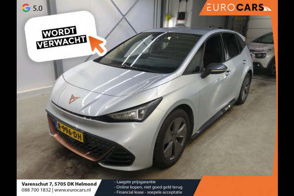CUPRA Born Business 62 kWh Navigatie Apple Carplay/ Android Auto Camera Parkeersensoren Adaptive Cruise Control Stoel- en stuurverwarming Full Led Climate Control Lichtmetalen velgen