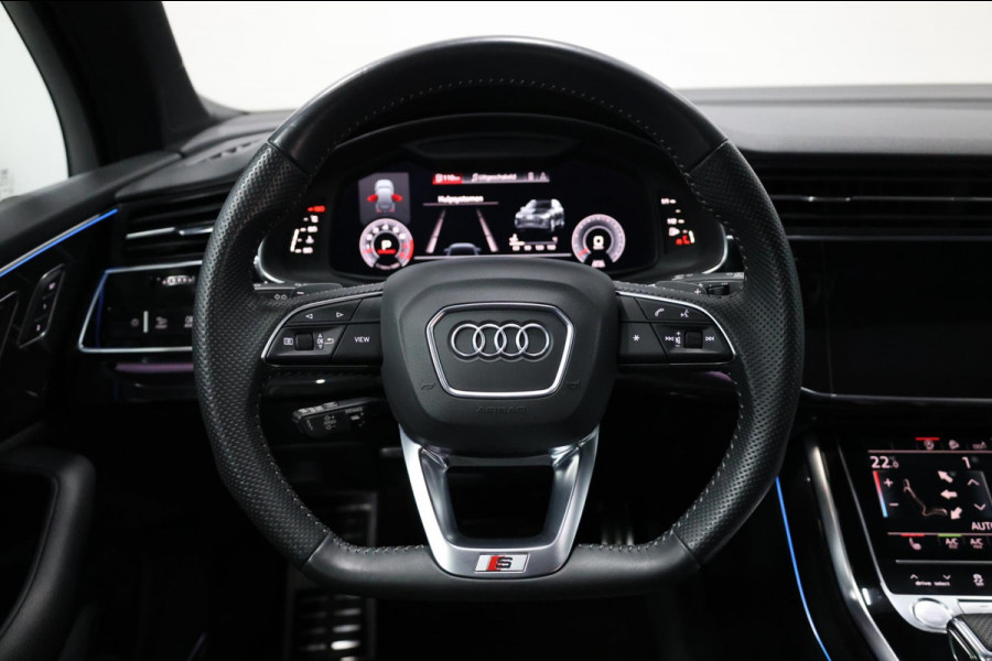 Audi Q7 55 TFSI quattro Pro Line S 7p S-LINE/LED/VIRTUAL/SFEER/BOSE/LUCHT/LEER+S.VERWARMING/22" LMV/ACC/ECC/12 MND GARANTIE!