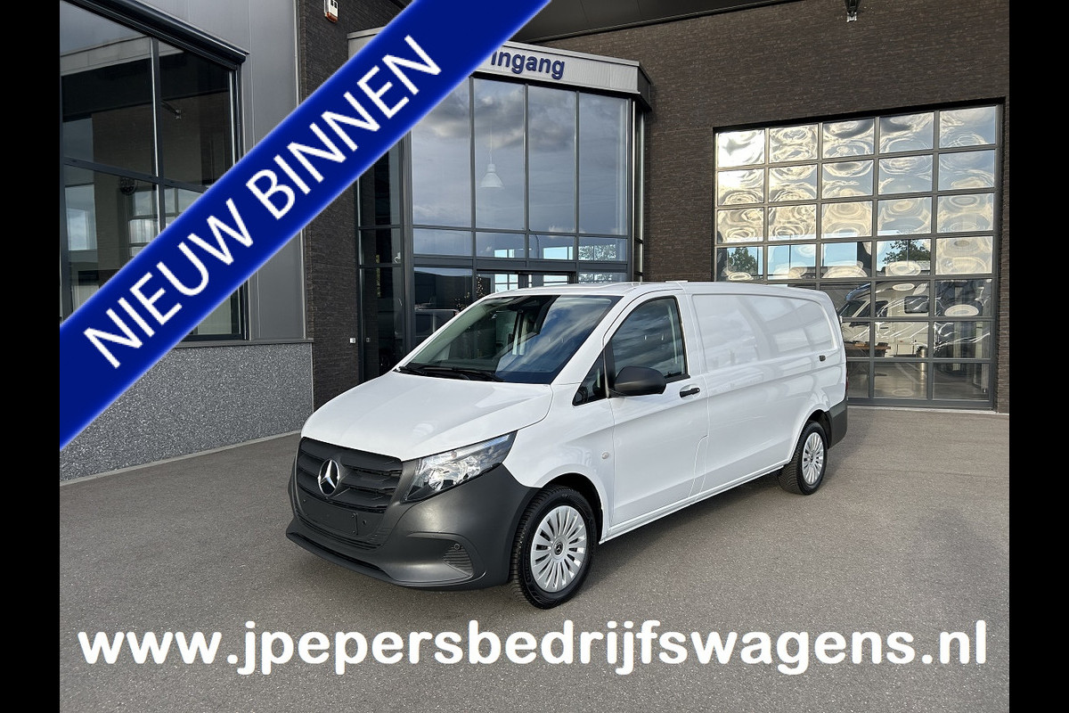 Mercedes-Benz Vito 116 CDI XL Facelift / MBUX / Navigatie / Camera / Cruise control / Airco / 270 Graden achterdeuren