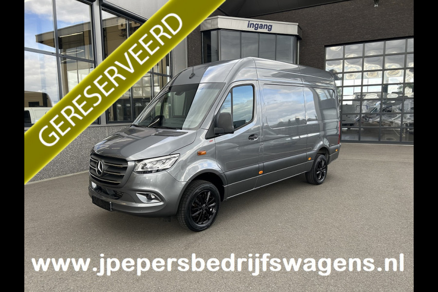 Mercedes-Benz Sprinter 317 CDI L2 H2 PRO Facelift / LED / MBUX / Navigatie / Camera / Parkeersensoren / Cruise control / Airco / 270 Graden achterdeure