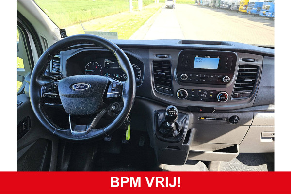 Ford Transit 350 2.0 TDCI L4H1 DC Trend Open Laadbak, Adaptieve Cruise, Airco, Trekhaak, Camera, 170 PK, Euro6!