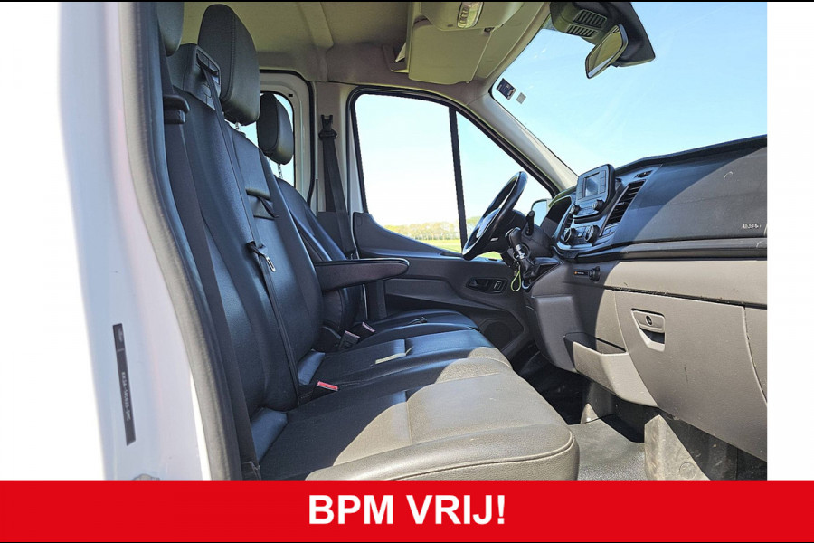 Ford Transit 350 2.0 TDCI L4H1 DC Trend Open Laadbak, Adaptieve Cruise, Airco, Trekhaak, Camera, 170 PK, Euro6!
