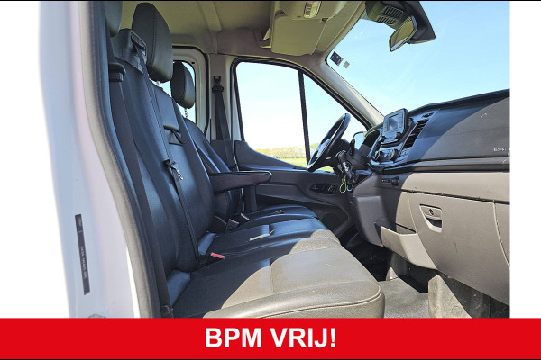 Ford Transit 350 2.0 TDCI L4H1 DC Trend Open Laadbak, Adaptieve Cruise, Airco, Trekhaak, Camera, 170 PK, Euro6!