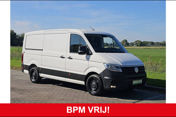 Volkswagen Crafter 35 2.0 TDI L3H2 LED Navi Standkachel Trekhaak PDC Cruise Stoelverwarming Apple Carplay Euro6 140 PK!