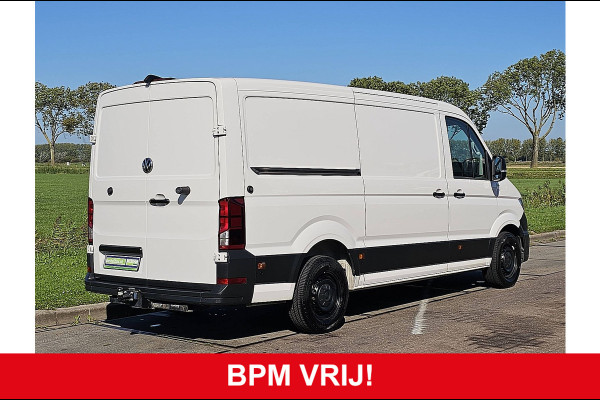 Volkswagen Crafter 35 2.0 TDI L3H2 LED Navi Standkachel Trekhaak PDC Cruise Stoelverwarming Apple Carplay Euro6 140 PK!