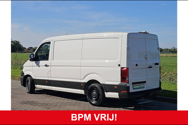 Volkswagen Crafter 35 2.0 TDI L3H2 LED Navi Standkachel Trekhaak PDC Cruise Stoelverwarming Apple Carplay Euro6 140 PK!