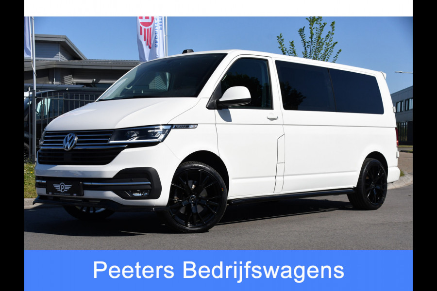 Volkswagen Transporter 2.0 TDI L2H1 30 DC Bulli Virtual, Adaptieve Cruise, 199PK, LED, Electrische deur, Stoelverwarming, Trekhaak, Uniek!