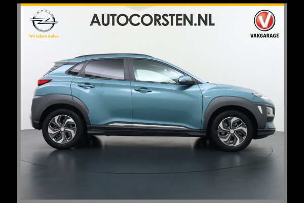 Hyundai Kona 1.6GDI HEV Hybride Trekhaak Camera Adap.Cruise Head-Up Display Navi Ecc Fashion Keyless Apple Carplay/Android Auto Privacy Glas 1e Eigenaar 1.300KG Trekgewicht Origineel Nederlandse Auto