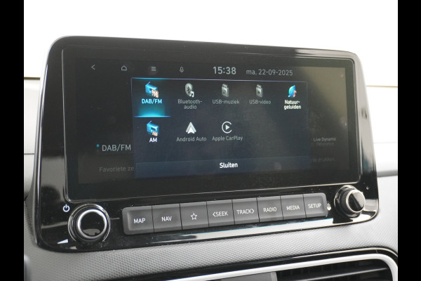 Hyundai Kona 1.6GDI HEV Hybride Trekhaak Camera Adap.Cruise Head-Up Display Navi Ecc Fashion Keyless Apple Carplay/Android Auto Privacy Glas 1e Eigenaar 1.300KG Trekgewicht Origineel Nederlandse Auto